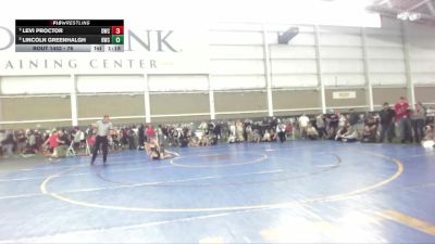 76 lbs Cons. Semi - Levi Proctor, Delta Wrestling Club vs Lincoln Greenhalgh, Ravage Wrestling Club