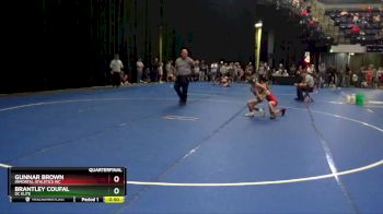 60 lbs Quarterfinal - Brantley Coufal, DC Elite vs Gunnar Brown, Immortal Athletics WC