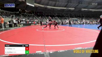 120 lbs Final - Ki'Morah Cathey, HURRICANE WRESTLING ACADEMY vs Arianna Antillon, Pomona Elite