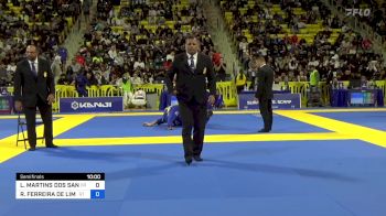 LARISSA MARTINS DOS SANTOS vs REBECA FERREIRA DE LIMA 2024 World Jiu-Jitsu IBJJF Championship