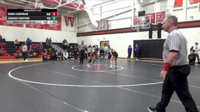 JV-25 lbs Round 3 - Diem Curfman, Vinton-Shellsburg vs Kenadi Kniffen, Prairie, Cedar Rapids