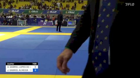 ANGELO GABRIEL LOPES DOS SANTOS vs JÚLIO GABRIEL ALMEIDA M. DE SOUS 2023 Brasileiro Jiu-Jitsu IBJJF