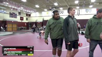 JV-8 lbs Quarterfinal - William Montgomery, Xavier, Cedar Rapids vs Jacob Michael, AP-GC