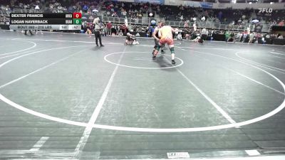 218 lbs 3rd Place - Dexter Francis, Arkansas Elite vs Logan Haverback, Bearcats