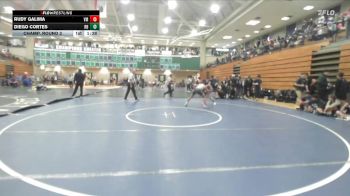 120 lbs Champ. Round 3 - Diego Cortes, Rancho Bernardo vs Rudy Galima, Vista Murrieta