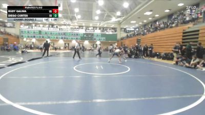 120 lbs Champ. Round 3 - Diego Cortes, Rancho Bernardo vs Rudy Galima, Vista Murrieta