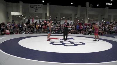 65 lbs Champ. Round 2 - Michael Trujillo, Arizona vs Zeb Fitzgerald, Viking Wrestling Club (IA)