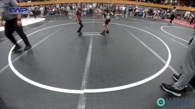 67 lbs Quarterfinal - Tynleigh Trout, Tecumseh Youth Wrestling vs AmaniWi LaMere, Standfast