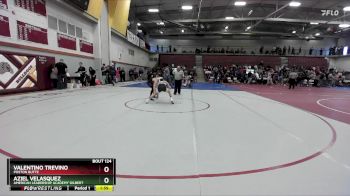 106 lbs Champ. Round 2 - Valentino Trevino, Poston Butte vs Aziel Velasquez, American Leadership Academy Gilbert