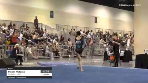 Maddy Matassa - Floor, Docksiders #818 - 2021 USA Gymnastics Development Program National Championships