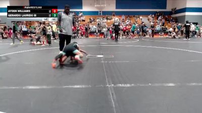 70 lbs Champ. Round 1 - Gerardo Laurido Iii, Reverence Wrestling Club vs Ayden Williams, KC Elite Training Center