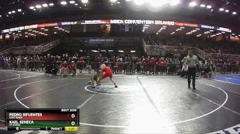 2A 113 lbs Champ. Round 1 - Pedro Sifuentes, East River vs Kael Seneca, Ft Myers
