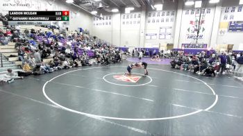144 lbs 5th Place Match - Giovanni Magistrelli, Lake Catholic vs Landon McLean, Blackman