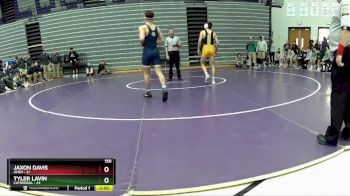 150 lbs Semis & 1st Wrestleback (8 Team) - Tyler Lavin, Cathedral vs Jaxon Davis, Avon