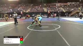 145 lbs Round Of 128 - Anthony Nunez, Rebel vs Brian Zebley Jr, Bad Draw