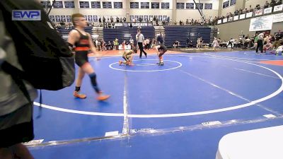 80 lbs Semifinal - Bentley Ballard, Panther Youth Wrestling-CPR vs Cael Hoover, Springdale Youth Wrestling Club