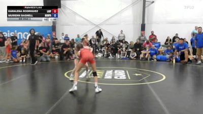 38 lbs Rr Rnd 5 - Karalena Rodriguez, Lady Warriors United - W vs Muirenn Bagnell, MGW Monkey Business - W