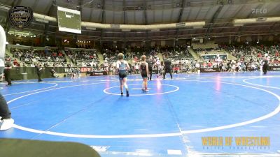 61 lbs Consi Of 8 #1 - Britney Turdo, Texas Elite vs Reagan Brown, All-American Wrestling Club