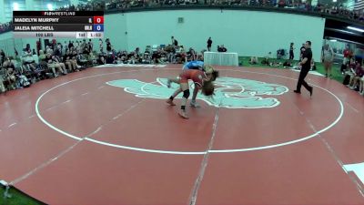100 lbs Madelyn Murphy, Illinois vs JaLeia Mitchell, Ohio Red