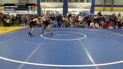 133 lbs R-64 - Keith Messner, Berks Catholic vs Teag Saito, Christian Brothers Acad.-NJ