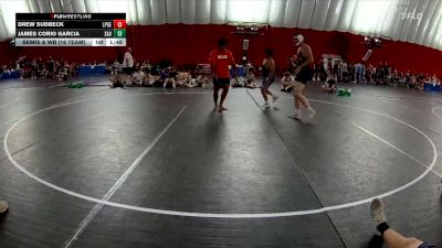 190 lbs Semis & Wb (16 Team) - Drew Sudbeck, Long Prairie Grey Eagle-Browerville Wolves vs James Corio Garcia, Xavier-Cedar Rapids A