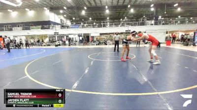 157 lbs Round 4 - Jayden Platt, Sundevil Wrestling Club vs Samuel Tignor, Great Neck Wrestling Club