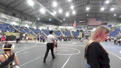54 lbs Rr Rnd 2 - Averie Cortez, U-Town Hammers vs Isabella Roldan, No Team