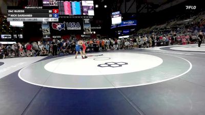 144 lbs Champ. Rd Of 128 - Zac Bleess, MO vs Nick Dardanes, CO