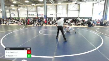 66 lbs Consi Of 8 #2 - Bentley McIlwain, Central vs Abraham Daheim, Team Aggression