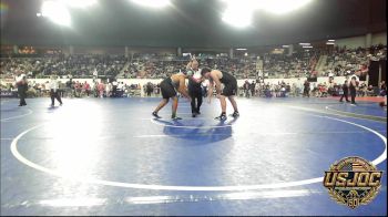 285 lbs Round Of 16 - Alex Hercules, Elgin Wrestling vs James Hooks, Shawnee Takedown Club