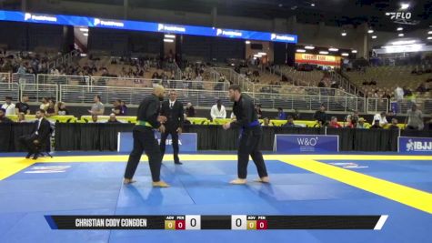 David Tyler Gordon vs Christian Cody Congden 2025 Pan Jiu Jitsu IBJJF Championship