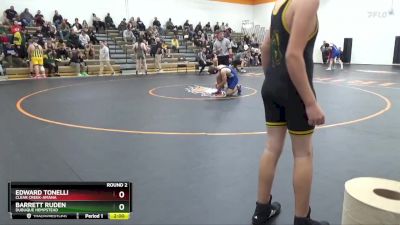 157-165 A Round 2 - Edward Tonelli, Clear Creek-Amana vs Barrett Ruden, Dubuque Hempstead