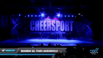 Brandon All-Stars Jacksonville - Crush [2021 L2 Senior - Medium Day 1] 2021 CHEERSPORT National Cheerleading Championship