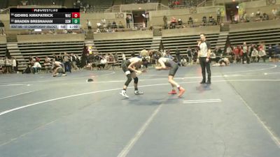 107 Championship Bracket Cons. Round 4 - Braden Bresnahan, Scott West vs Gehrig Kirkpatrick, Waconia