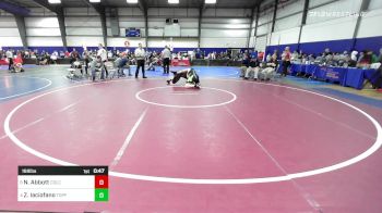 188 lbs Consolation - Noah Abbott, Colchester Cobras vs Zachary Iaciofano, Topflight Wr Ac