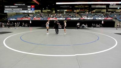 103 lbs Champ. Round 1 - Calli Connally, Wayland Baptist vs Kimberly Navarette, Doane