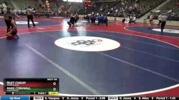 150 lbs Quarterfinal - Paige Cornwall, Fayetteville vs Riley Chisum, Russellville