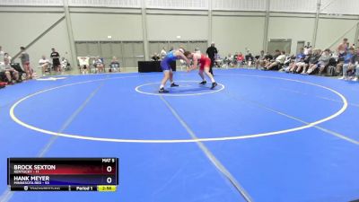 215 lbs 2nd Wrestleback (16 Team) - Brock Sexton, Kentucky vs Hank Meyer, Minnesota Red