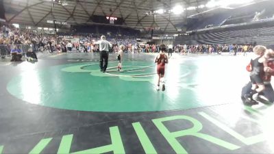 62 lbs Champ. Round 2 - Caden Heer, White River Hornets Wrestling Club vs Brantley Sonnenberg, FordDynastyWrestlingClub