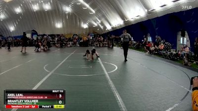 44-48 lbs Semifinal - Brantley Vollmer, Michigan Gold Pitbulls vs Axel Leal, Eastwood Eagles Wrestling Club