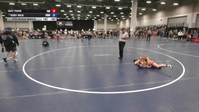 95 lbs 5th Place Match - Izzy Fuhs, The Best Wrestler vs Tory Rice, Prodigy Wrestling