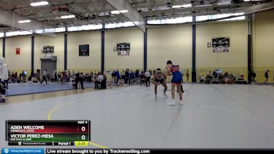 157 lbs Cons. Round 4 - Aden Welcome, Minnesota State vs Victor Perez-Mesa, UW-Eau Claire