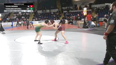 165 lbs Quarterfinal - Olivia Bernier, Westford Academy vs Karalene Mitchell, South Shore
