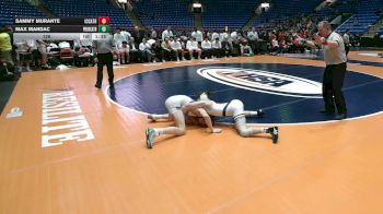 126 lbs Finals (8 Team) - Max Mandac, New Lenox (Providence Catholic) vs Sammy Murante, Elmhurst (IC Catholic)