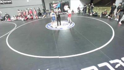 120 lbs Dominic Day, TCWA - Tri-Counties Wrestling Association vs Gabryel Juarez, KCWA - Kern County Wrestling Association