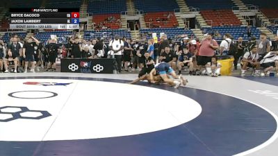 120 lbs Cons. Rd Of 16 - Bryce Dacoco, California vs Jaxon Lambert, Alabama