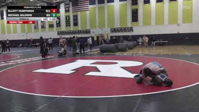 174 lbs Final - Elliott Humphries, PRTC vs Michael Baldwin, West Virginia