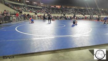 110 lbs Round Of 32 - Mila Miller, Central Middle School vs Callie Zweifel, Enid Junior High