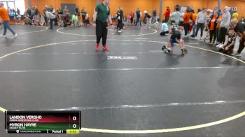 70 lbs Semifinal - Landon Vergho, Cobra Wrestling Club vs Myron Hayre, Legacy Elite