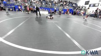 58 lbs Consi Of 4 - Tristyn Andrews, Madill Takedown vs Wyatt Lancaster, Norman Grappling Club